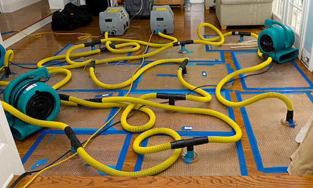 Professional Crawl Space Water Removal technician working in Sebec, ME